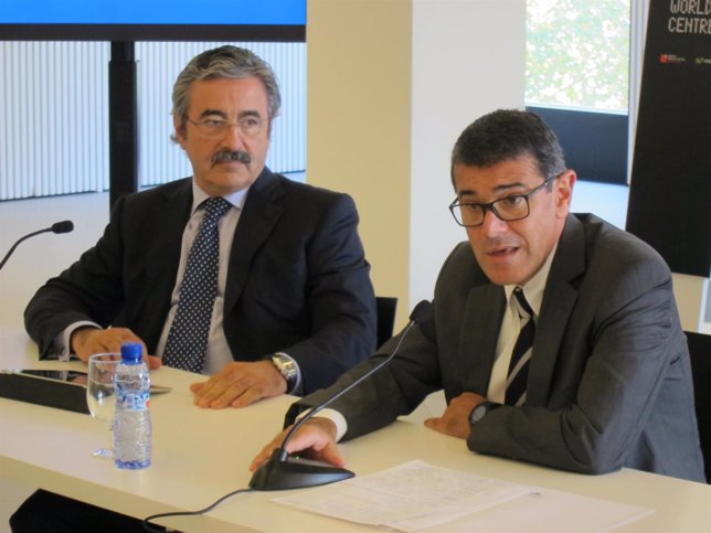 K.Faura (Telefónica Catalunya) y A.Cordón (vicepte.MWCapital)