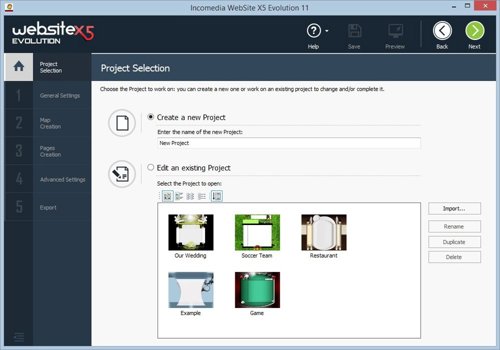 Crea tú mismo tu propia web en cinco pasos con WebSite X5