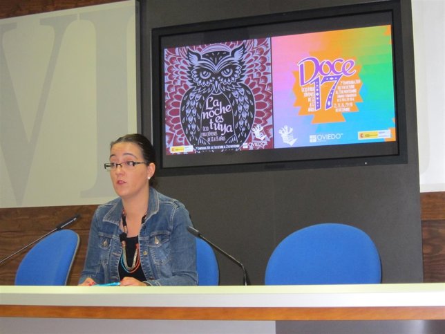 La concejala Covadonga Díaz presenta 'La noche es tuya' y 'Doce17'