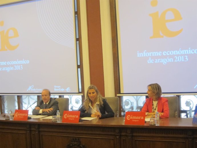 Presentación del Informe Económico de Aragón 2013.