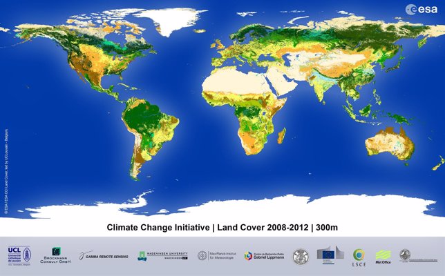 Mapa de cubierta vegetal