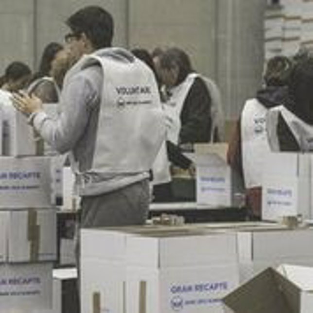 Voluntarios del Banc dels Aliments de Catalunya