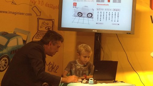 Imaginieer: juguetes diseñados por niños e impresos en 3D