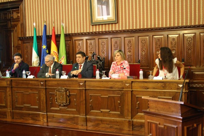 Acto de recepción a estudiantes extranjeros de la Universidad de Jaén (UJA)
