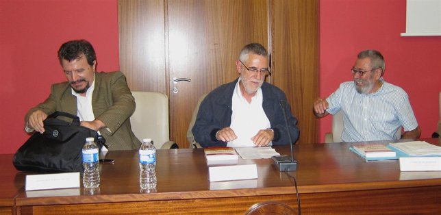 Santos Miguel Ruesca, Agustín Prieto y Cándido Méndez
