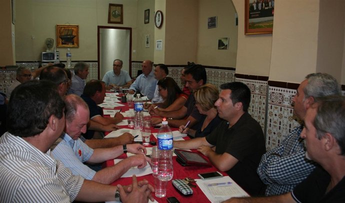 Un momento de la reunión