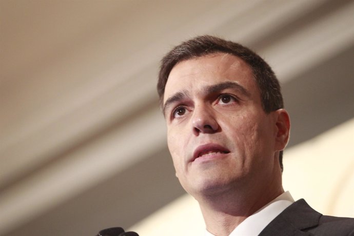 El líder del PSOE, Pedro Sánchez