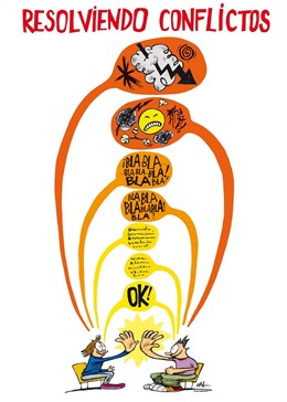 Uno de los paneles de la exposición