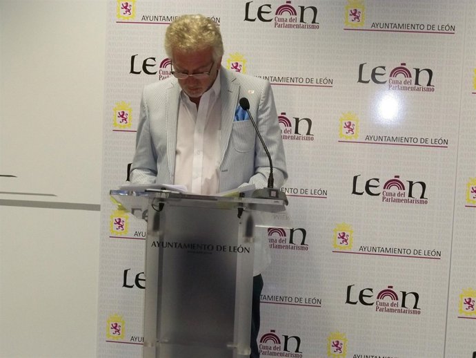 El viceportavoz del Ayuntamiento de León, Julio Cayón.