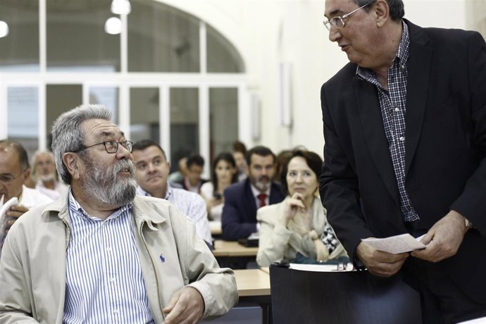 Cándido Méndez y Toni Ferrer
