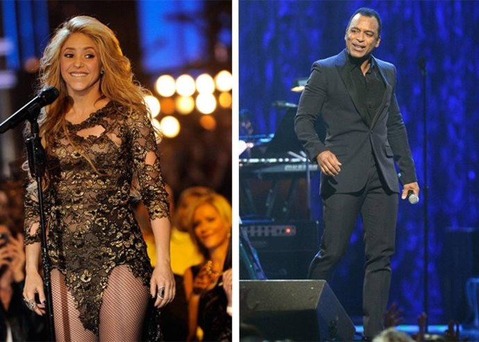 Shakira y Jon Secada