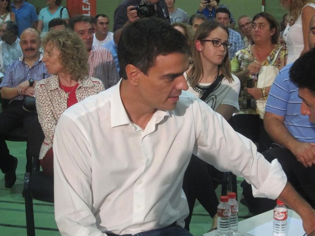 El secretario general del PSOE, Pedro Sánchez