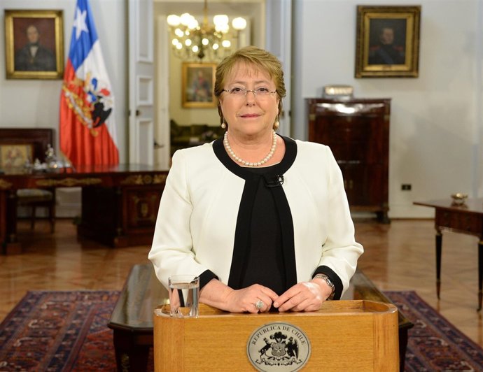 La presidenta de Chile, Michelle Bachelet