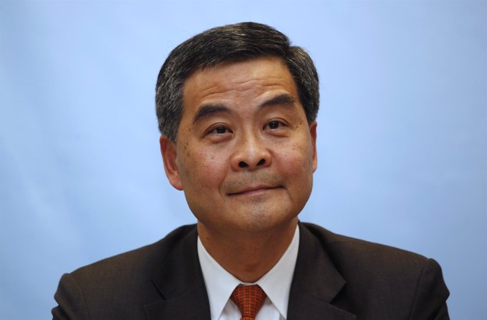 El gobernador de Hong Kong, Leung Chun Ying
