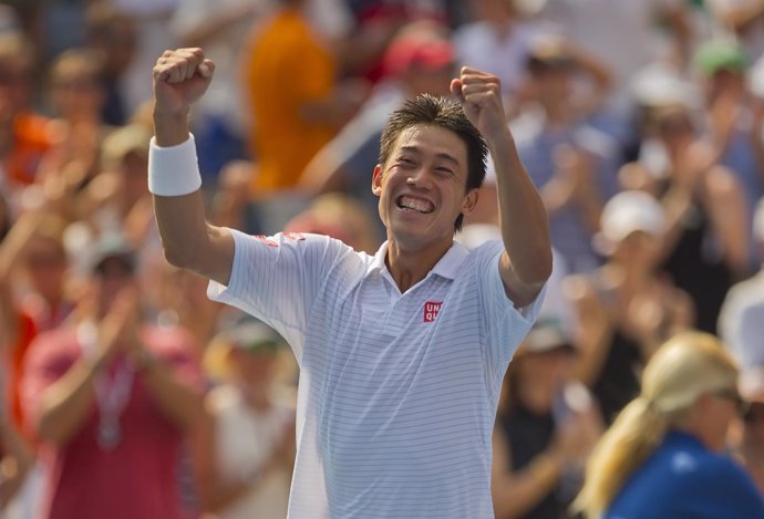 El tenista japonés Kei Nishikori