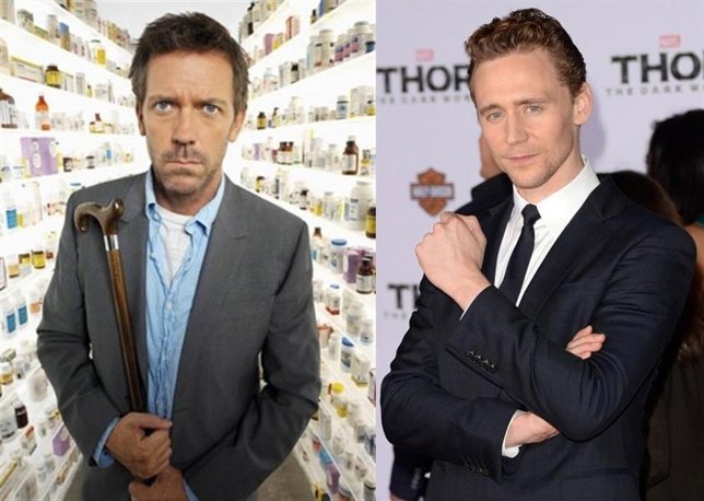 Hugh Laurie y Tom Hiddleston