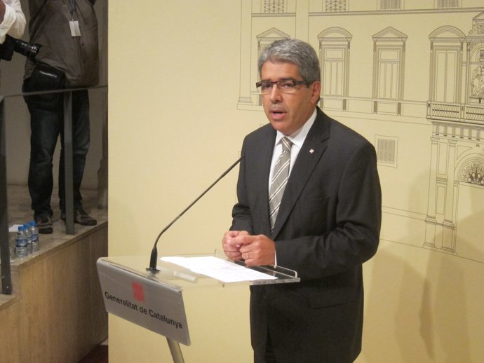 El portavoz de la Generalitat Francesc Homs 