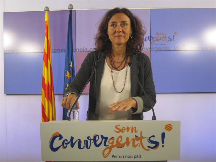 La portavoz de CDC, Mercè Conesa