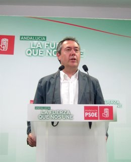 El portavoz del Grupo Socialista en Sevilla, Juan Espadas
