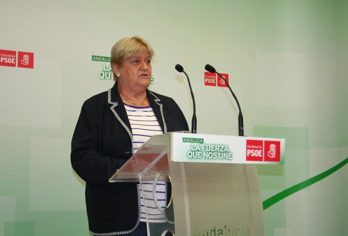 La portavoz de Universidades del PSOE en el Congreso, Angelina Costa