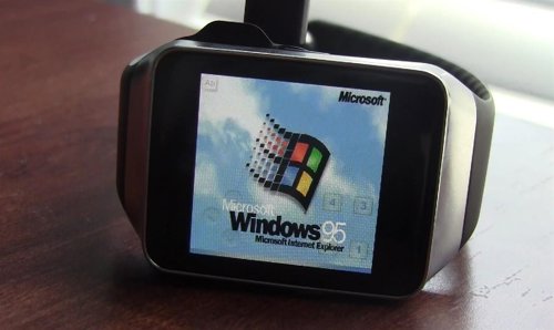 Windows 95 en Android Wear