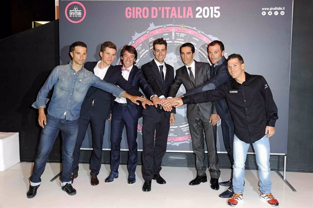 Presentación del Giro de Italia 2015