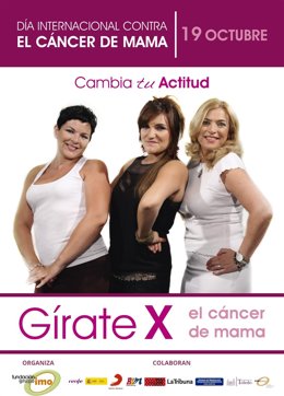 Campaña 'Gírate x el cáncr de mama'