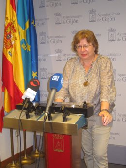 Cristina Tuya, concejala de IU en Gijón