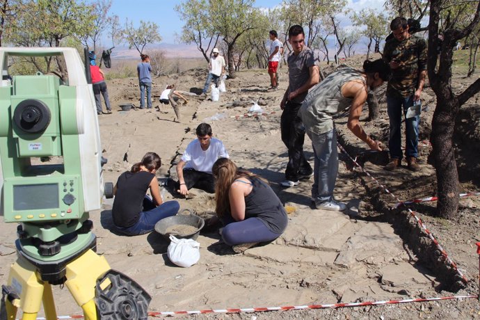 Excavaciones arqueológicas en Lanteira 