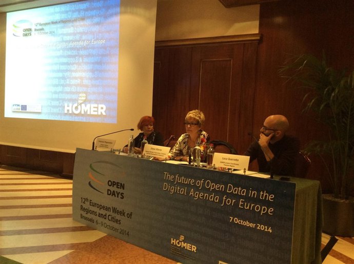 Elena Víboras, en Bruselas.