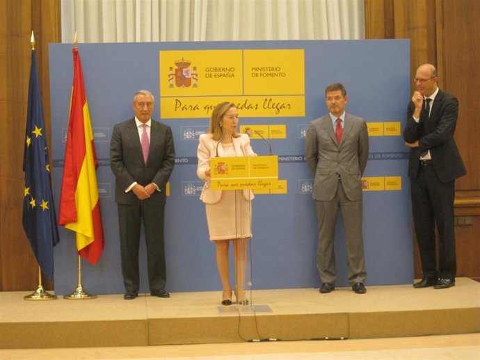 Toma de posesión del nuevo Secretario de Estado y el nuevo presidente de Renfe