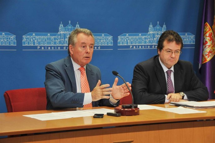 Gutiérrez y Jurado en la rueda de prensa