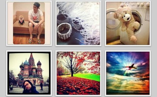 Fotografías en Instagram