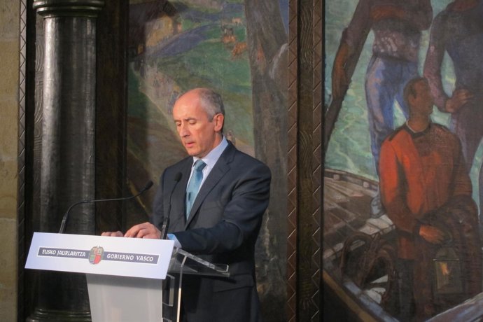 El portavoz del Gobierno vasco, Josu Erkoreka