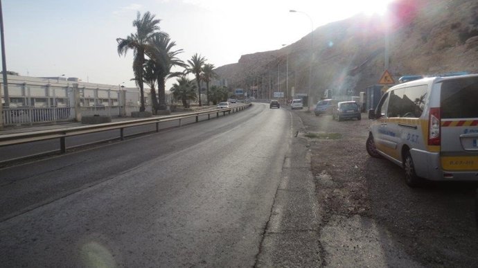 Control de velocidad en la vía parque