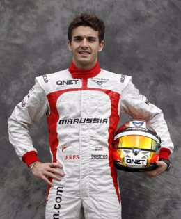 El piloto de Fórmula 1 Jules Bianchi
