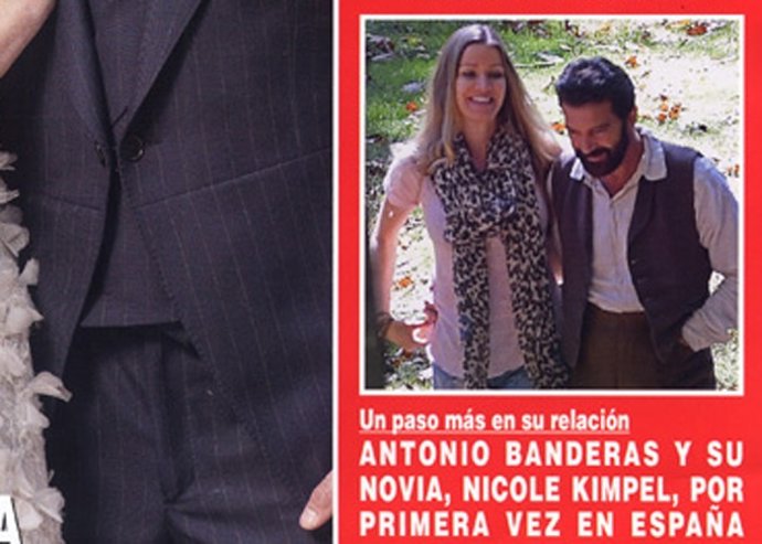 Antonio Banderas y Nicole Kimpel, pasean su amor por España
