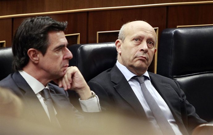 Los ministros Wert y Soria