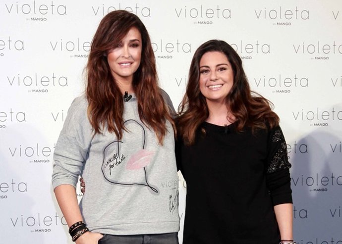 Vicky Martín Berrocal y su sudadera solidaria para Violeta by Mango