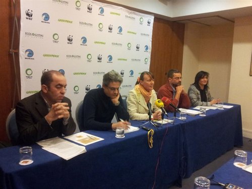 Representantes de las ONG ambientales