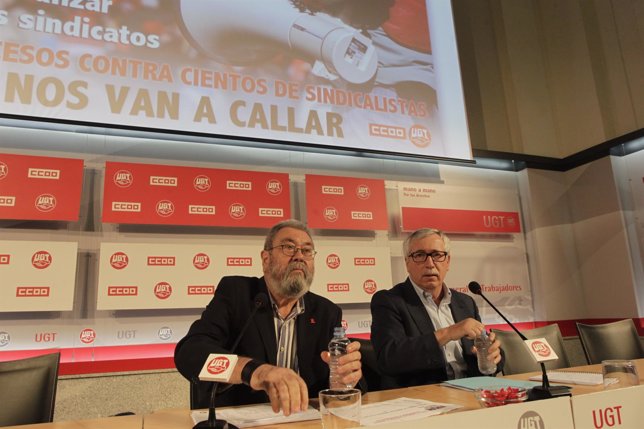 Cándido Méndez e Ignacio Fernández Toxo