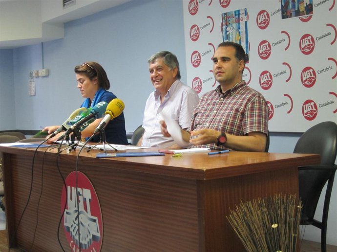 Rueda de prensa de FETE-UGT