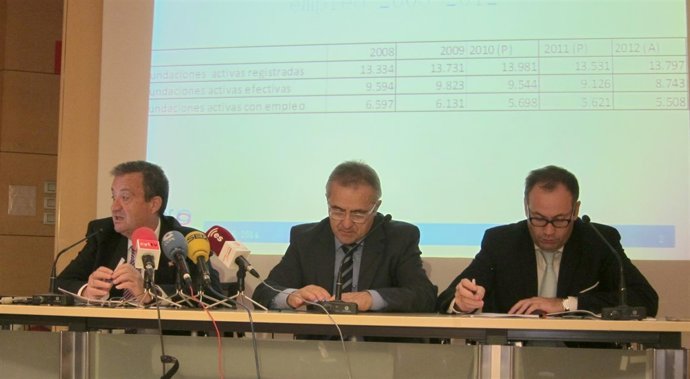 De izq. A drcha., Juan José Rubio, Dionisio Rodríguez y Silverio Agea