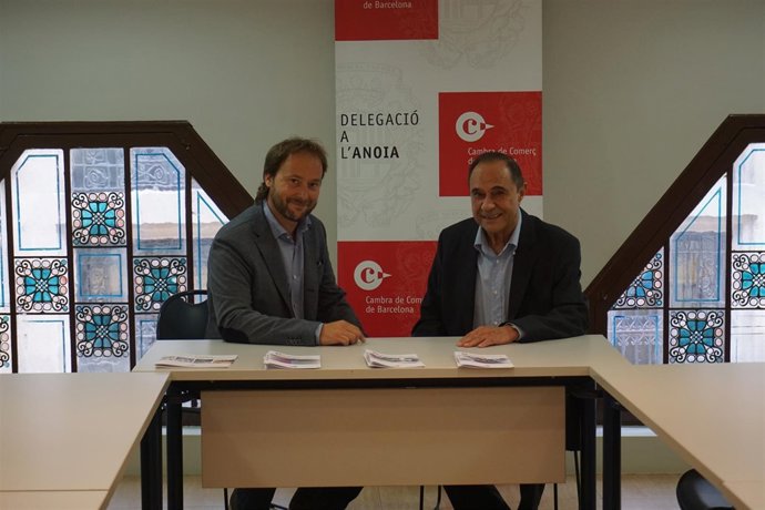 Xavier Badia sustituye a Josep Vallès como delegado de la Cámara en Anoia