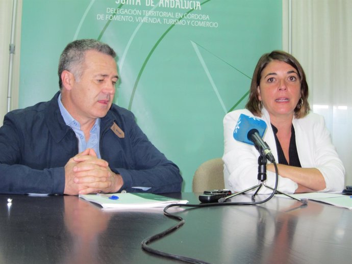 Osuna y Cortés en la rueda de prensa