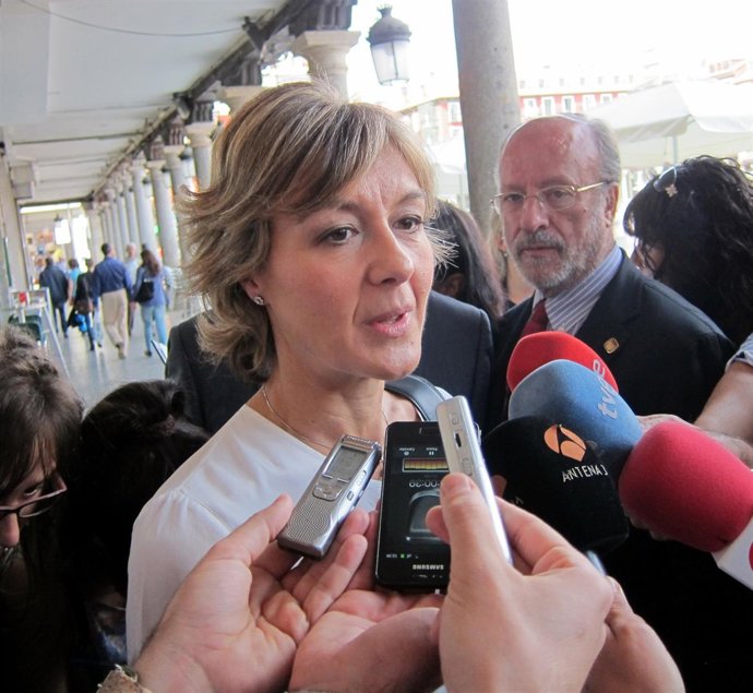 Isabel García Tejerina en el Día de la Provincia de Valladolid