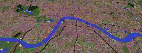 London GB Minecraft 2 Map