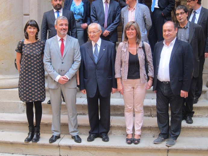 N.Parlon, J.Collboni, M.Valls, N.Marín y C.Ruiz.