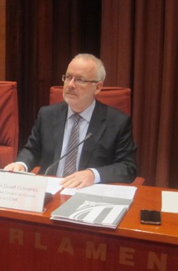 Brauli Duart (CCMA), en el Parlament