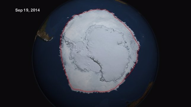 Máximo de hielo antártico de 2014